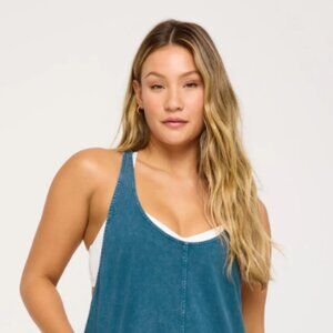 NEW Spiritual Gangster Indy Relaxed Romper in Teal